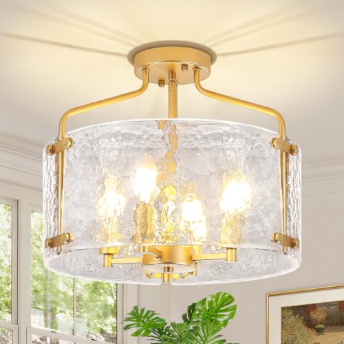 Semi Flush Mount Ceiling Light Fixture 4