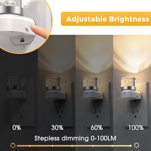 Night Light Night Lights Plug into Wall (White(3000K)-bubble / 1 Pack)