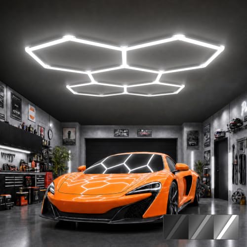 Hexagon Garage Lights