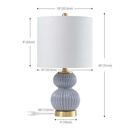 Daphne Ribbed Gourd Metal (Gray)