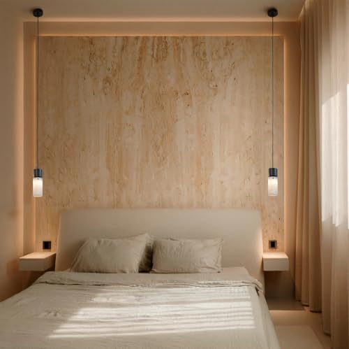 Alabaster Pendant Light for Kitchen Island (R-216/BK-US)