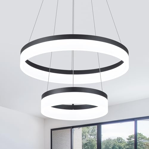 Modern LED Ring Chandelier
