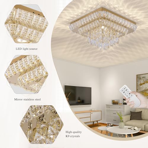 Crystal Ceiling Light