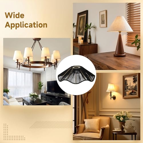 3PCS Rattan Lamp Shade
