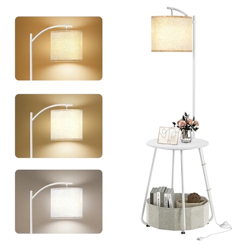 Floor Lamp with Table