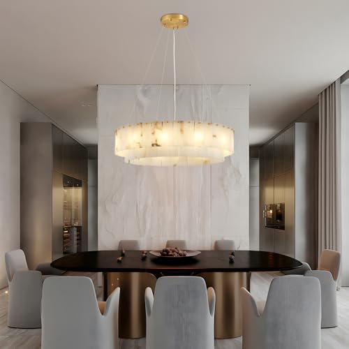 Farmhouse Chandelier Dining Room Light Fixture Over Table Kitchen Island Lighting Rustic Rectangle Living Room Hanging Pendant Light