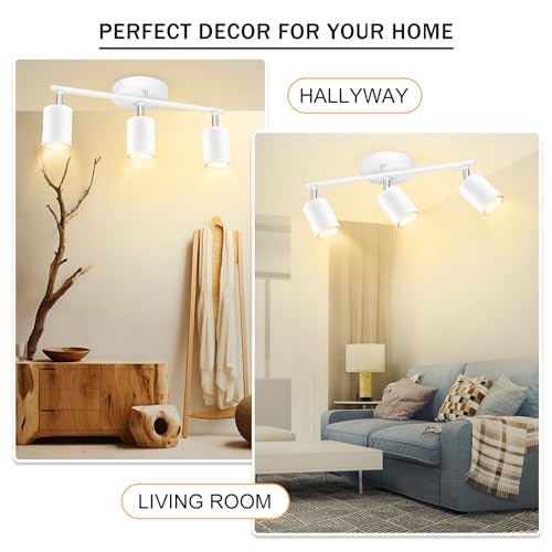LED 3 Light Track Lighting Kit (3 Light-white)