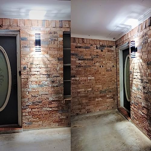6 Pack Up and Down Wall Lights (3-tier 15.8 Inches)