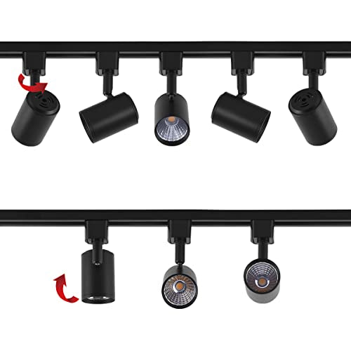 12 Pack H Type LED Track Lighting Heads 6.5W 4000K Neutral White (4000K Neutral White)