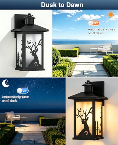 Rustic Porch Light (2Pack / Motion Sensor)