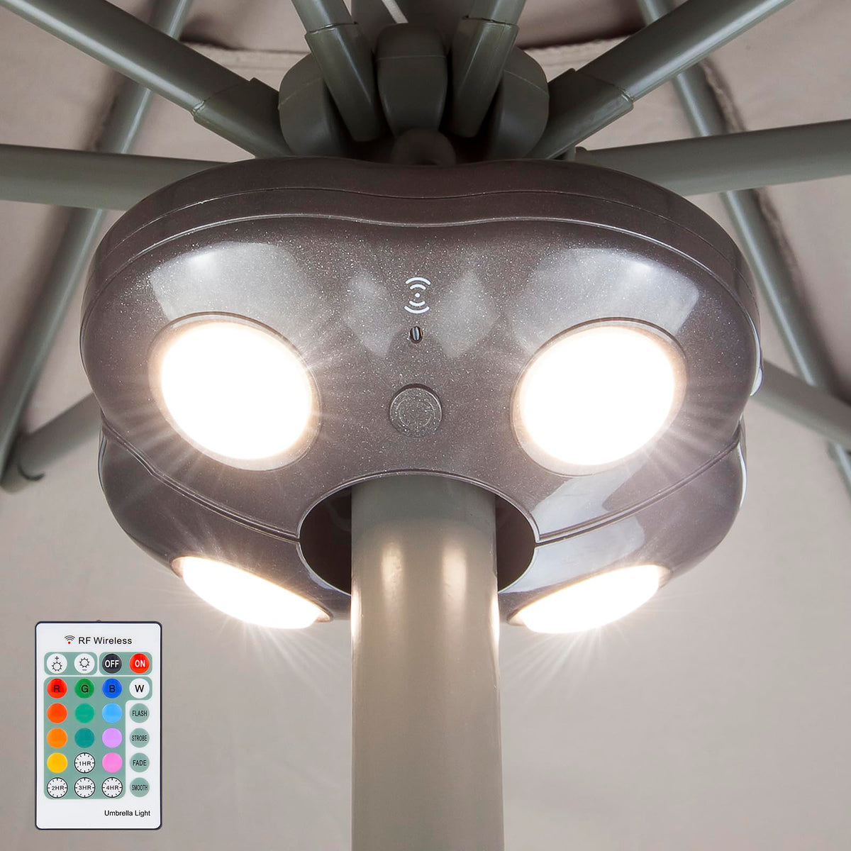 Umbrella Light Battery Operated (C-Brown / Brown)