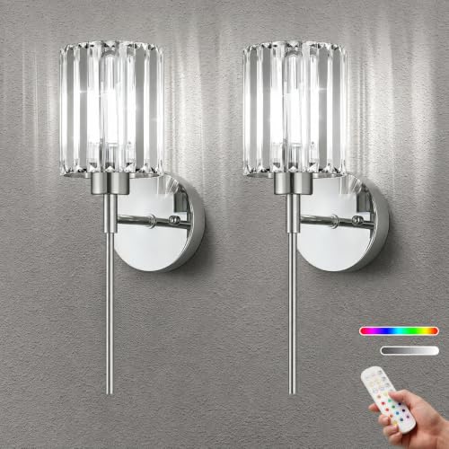2 Pack Crystal Battery Operated Set of Two