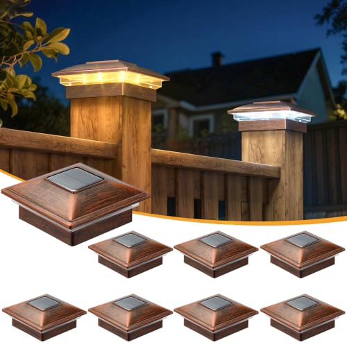 Solar Post Cap Lights (Brushed Copper)