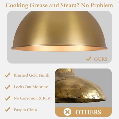 Large Dome Pendant Light
