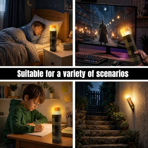 Wall Torch Lamp (Black)