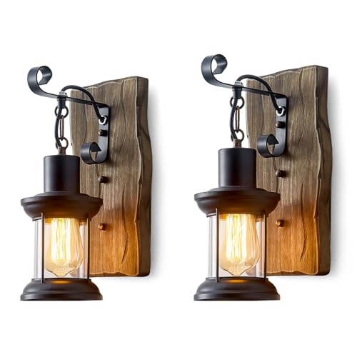 Farmhouse wall sconces Rustic wall sconces Indoor wall Lights 2pack (2pack)