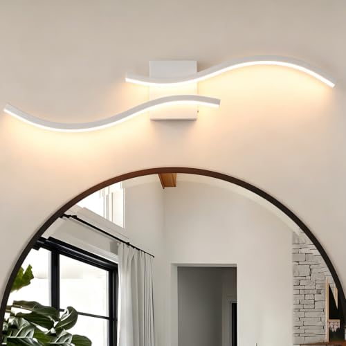 Bathroom Vanity Light Fixture (White / 31.5inch)