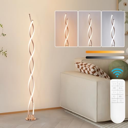 31W Modern Floor Lamp (Gold)