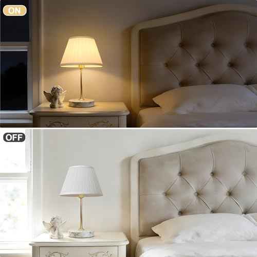 Small Pleated Lamp Shades Set of 2 (Pleated White)