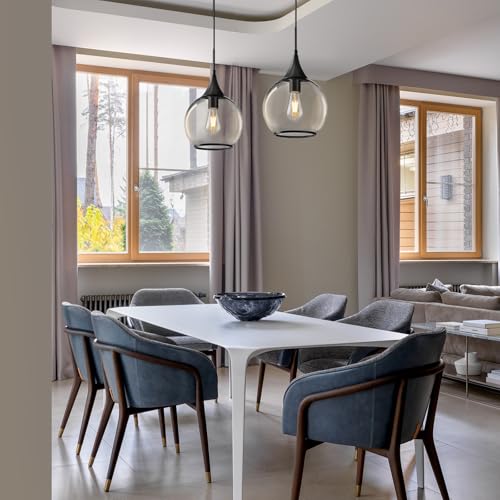 Pendant Lights Kitchen Island (Black / 1 Pack-10inch)