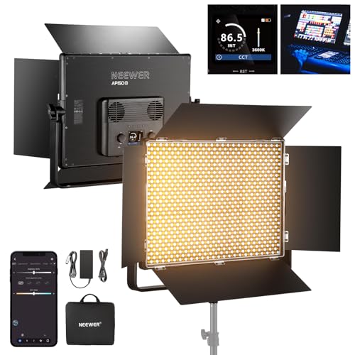 150W Bi Color LED Panel Video Light Kit (AP150B)