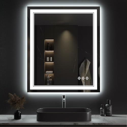 Lighted Mirror (Front and Backlit / 36"L x 30"W)