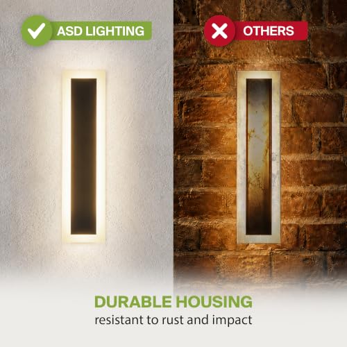 24" LED Linear Wall Sconce (Black)