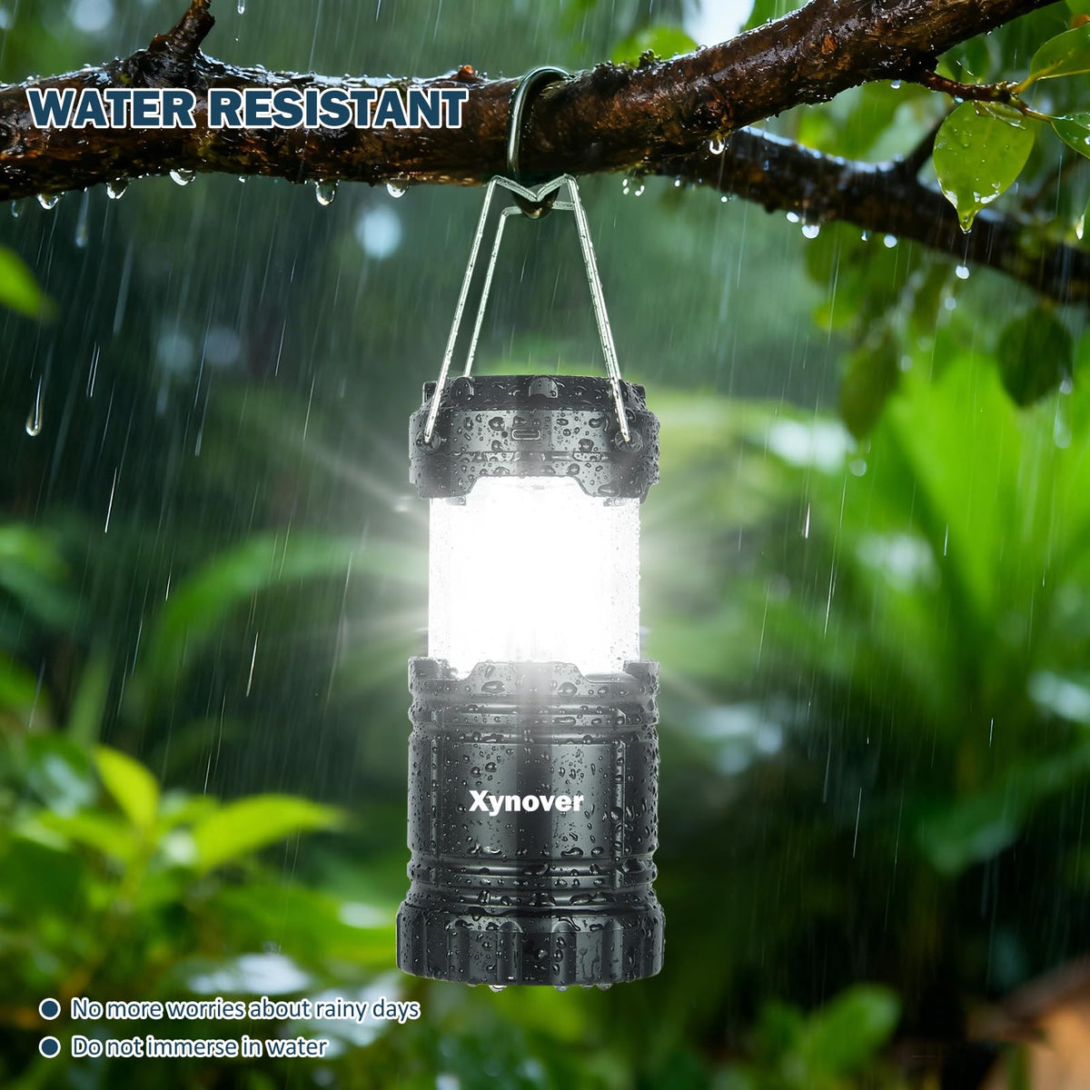 4 Pack Solar Camping Lanterns