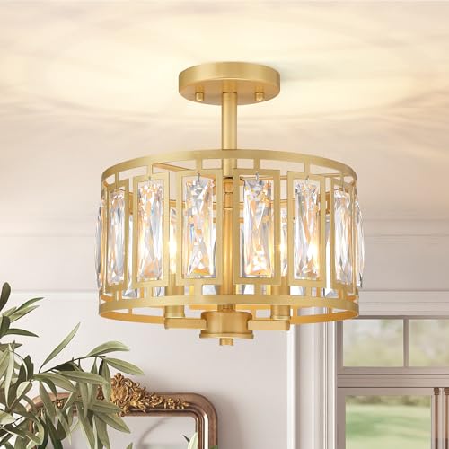 Modern Crystal Lighting Fixture