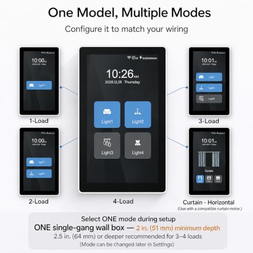 L10 LCD Smart Light Switch
