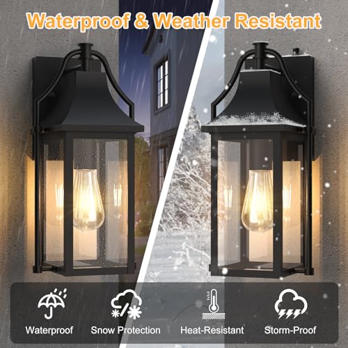 Lrge Size Dusk to Dawn Outdoor Wall Light