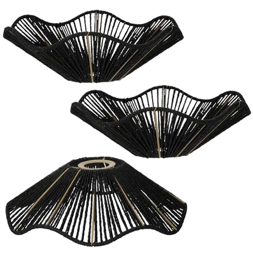3PCS Rattan Lamp Shade