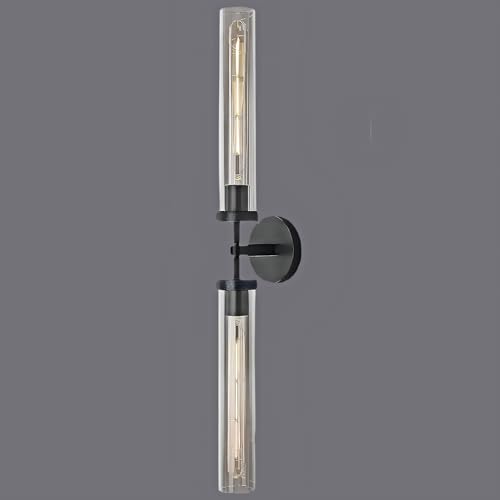 Black Wall Sconce (Balck- 30 inch-1 Pack / 1 Pack)