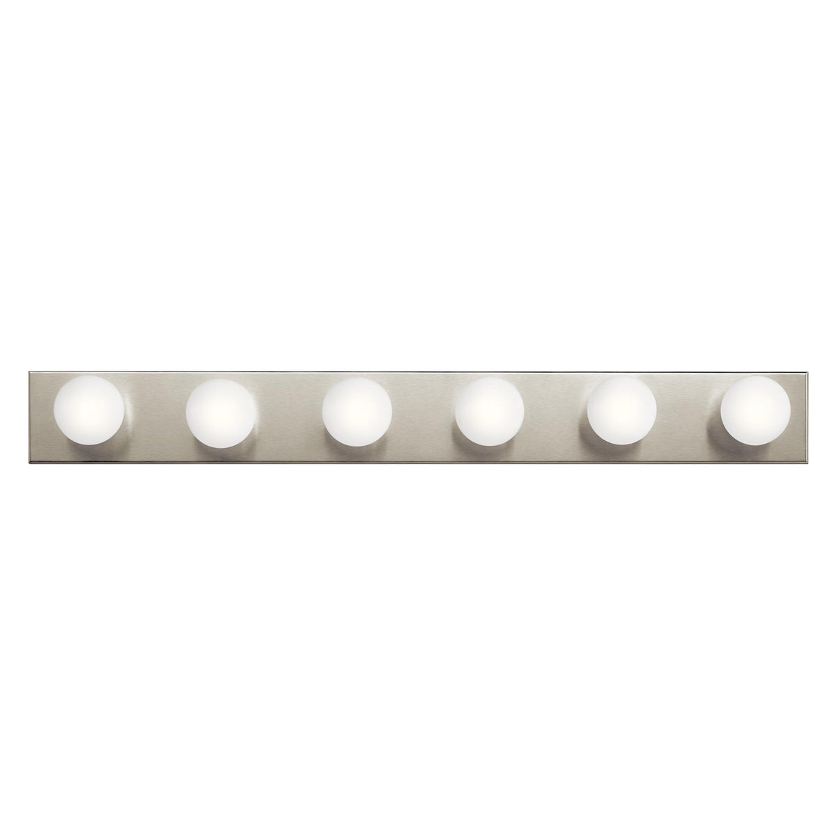 6 Light Bathroom Vanity Light (36 in / Brushed Nickel)
