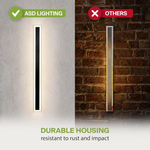 72" LED Linear Wall Sconce (Black)