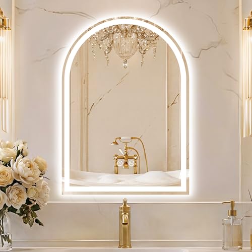 Arched LED Bathroom Mirror