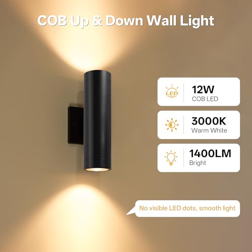 Dusk to Dawn Outdoor Wall Lighting (4 Pack)