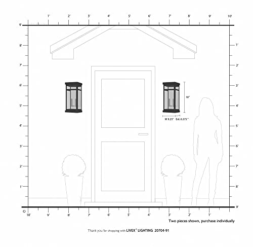 Hopewell 2 Light Outdoor Wall Lantern