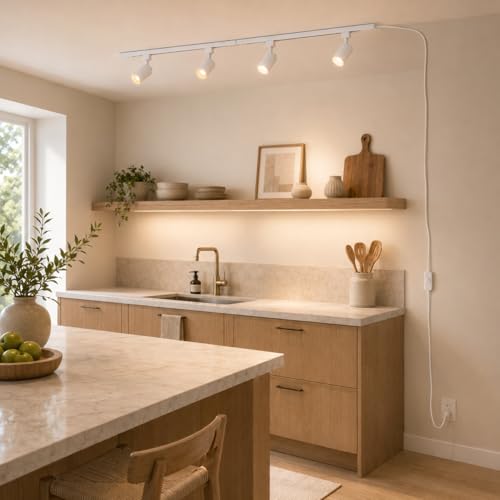 Plug in Track Lighting with Power Cord