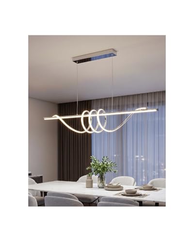 57in Kitchen Island Light (Chrome Silver / 57in)