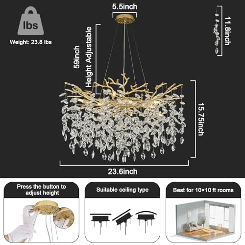 Modern Crystal Chandelier