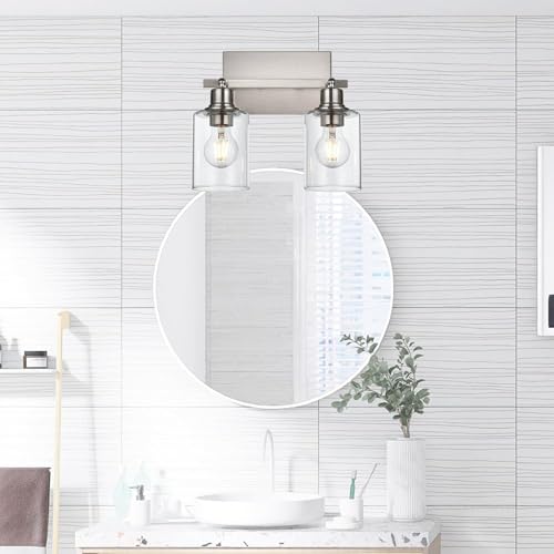 2 Light Track Lighting Fixtures Ceiling (Brushed Nickel / 2 Lights)