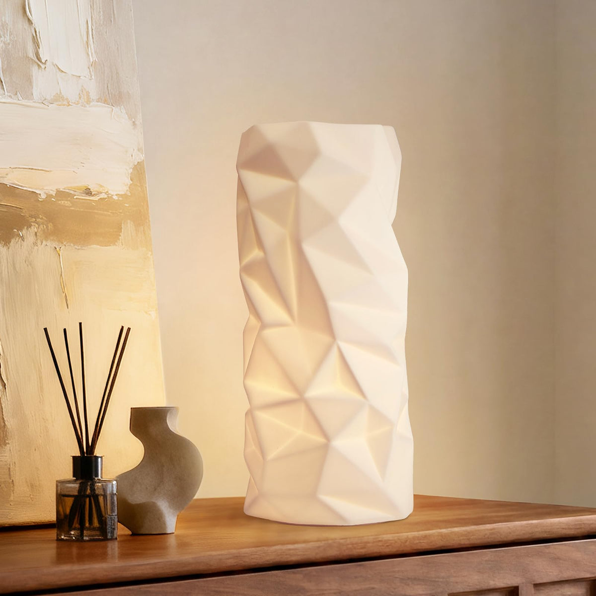 Modern Ceramic Decorative Table Lamp Living Room Bedroom Bedside