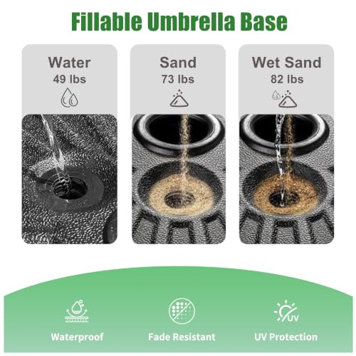 Water Filled Patio Umbrella Base