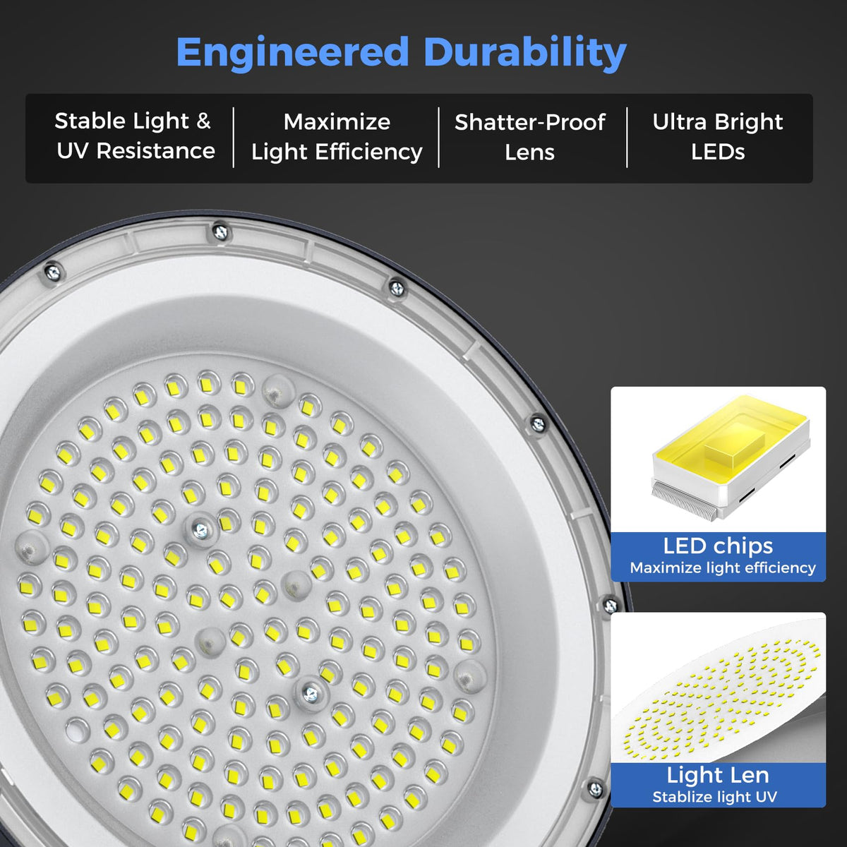 10 Pack UFO LED High Bay Light