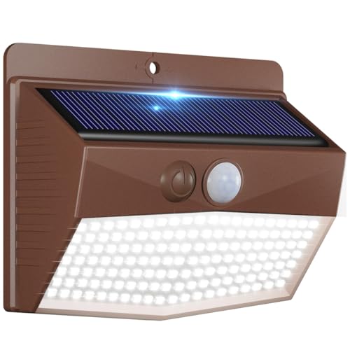 1 Pack Solar Motion Sensor Lights Outdoor Waterproof with 3 Modes
