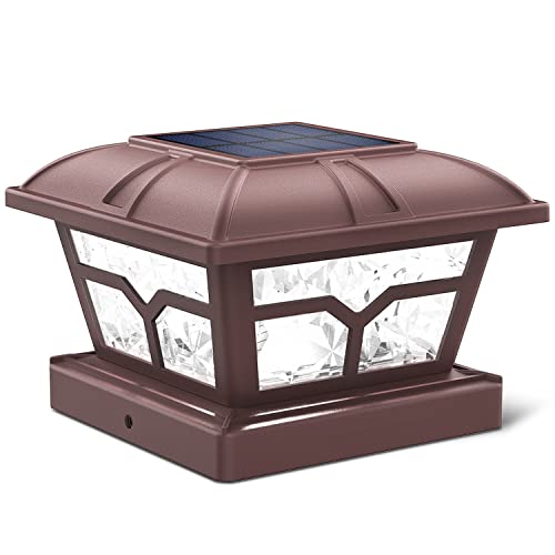 Solar Post Lights Outdoor 2 Modes 020 4PK