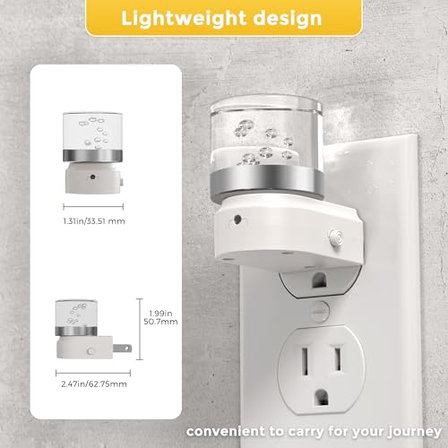 Night Light Night Lights Plug into Wall (White(3000K)-bubble / 1 Pack)