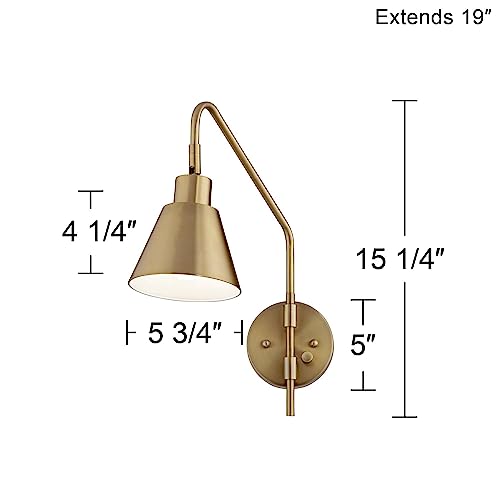 Marybel Antique Brass Plug