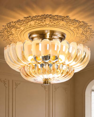 Semi Flush Mount Ceiling Light Fixture Vinatge Ceiling Lights